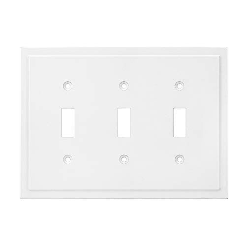 Modern Edge Decorative Wall Plate Switch Plate Outlet Cover