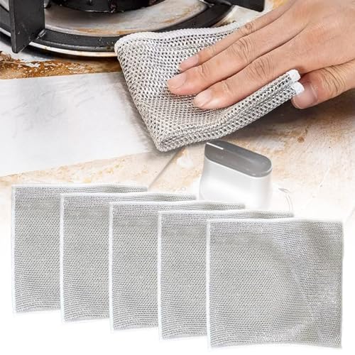 2024 New Multipurpose Wire Dishwashing Rags