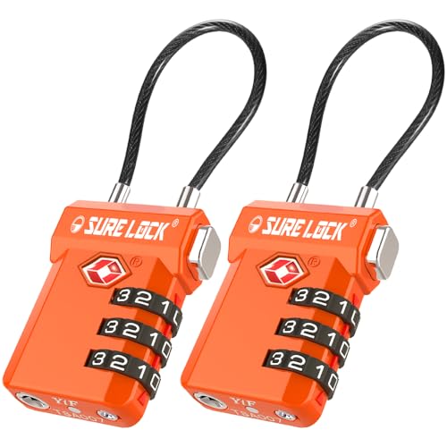 3 Digit TSA Approved Luggage Locks