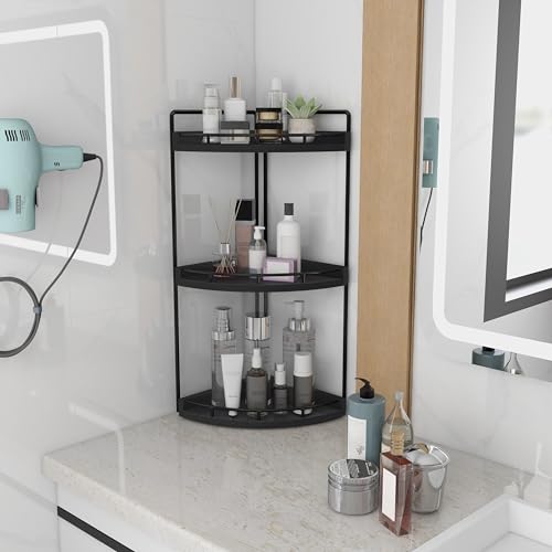 3 Tier Corner Bathroom Organizer Countertop for Storage
