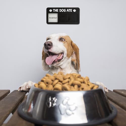 Dog Feeding Reminder Sign with Magnet