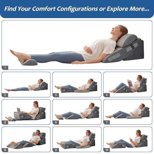 6pcs Orthopedic Bed Wedge Pillow Set