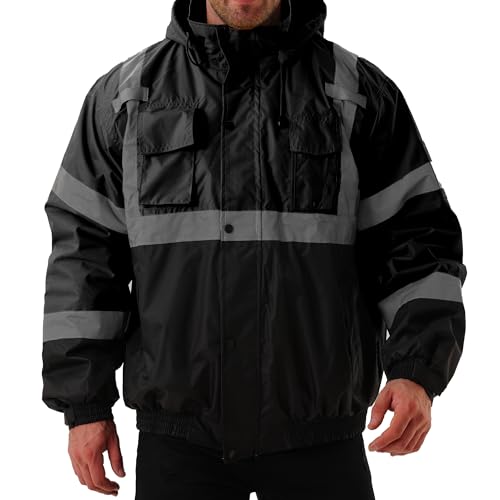 Hi Vis Safety Jacket for Men
