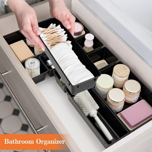 25 PCS Plastic Drawer Organizer
