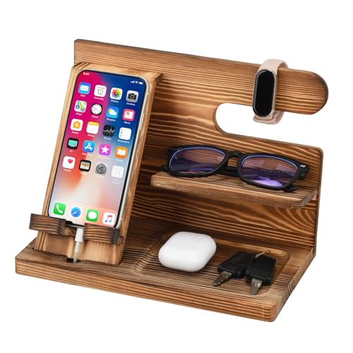 Wood Phone Docking Station