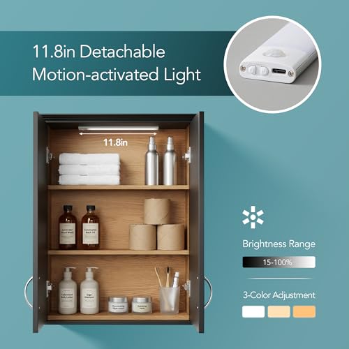 Bathroom Wall Cabinet with Lighting