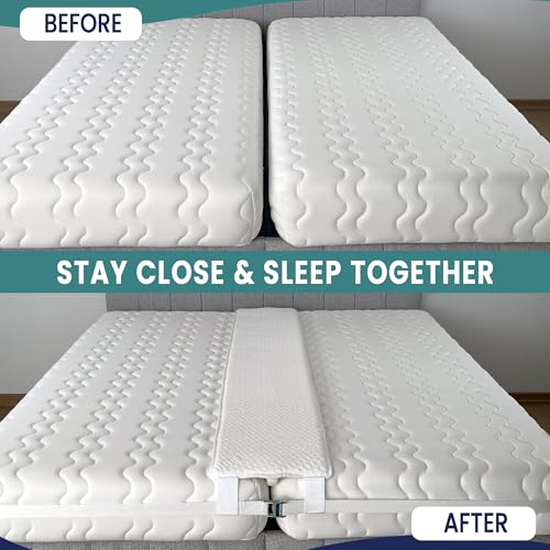 Bed Bridge Split King Gap Filler for Adjustable Bed
