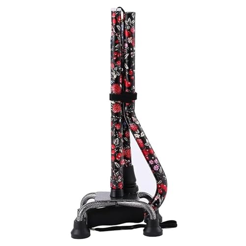 Floral Quad Cane for Women