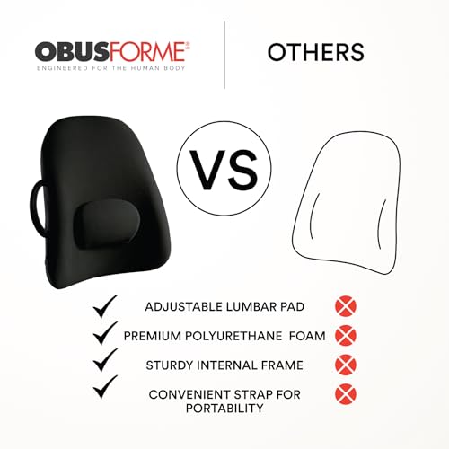 Obus Forme Lowback Backrest Support