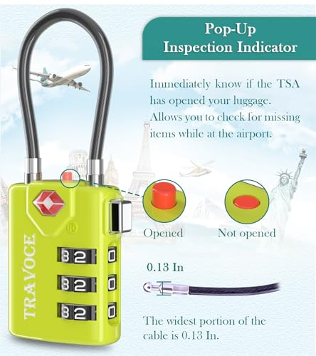 TSA Approved Luggage Locks