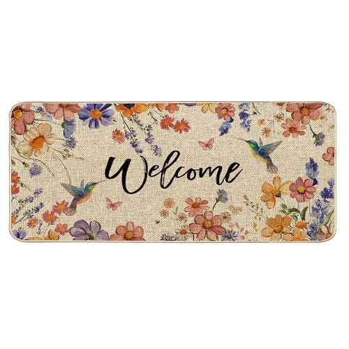 Welcome Spring Door Mat
