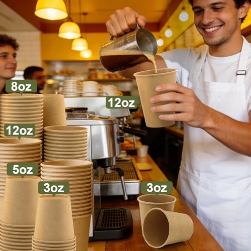Disposable paper Cups and plastic cups