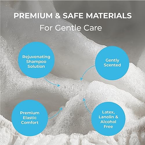 Shampoo Caps No Rinse for Elderly and Bedridden Patients