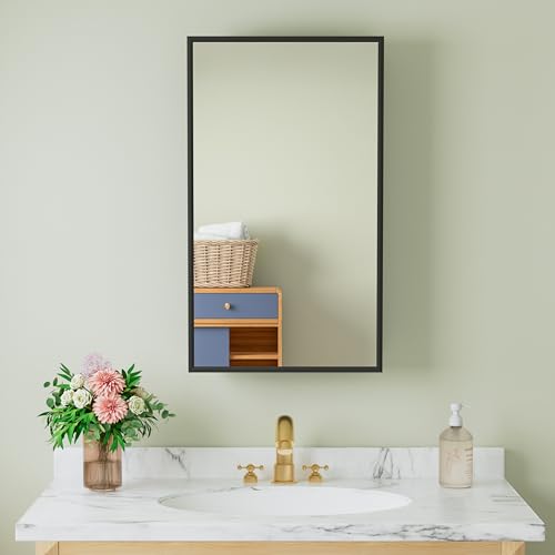 Elise Series Medicine Cabinet with Mirror