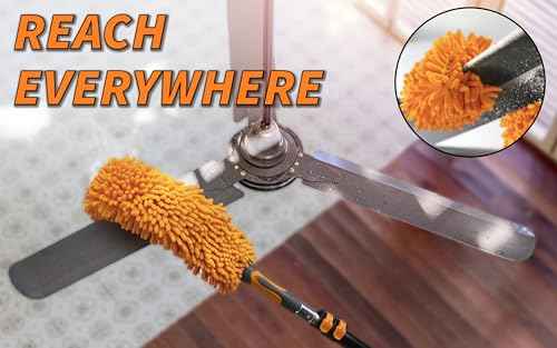 5 Piece Dusting Kit with Extension Pole