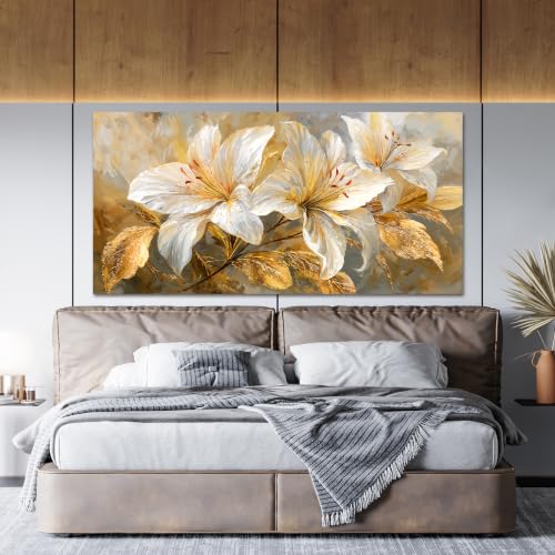 Gold Fantasy Tree Of Life Canvas Wall Art