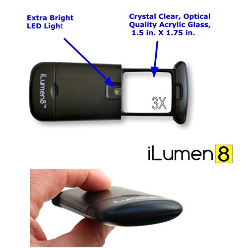Best Pocket Magnifying Glass by iLumen8