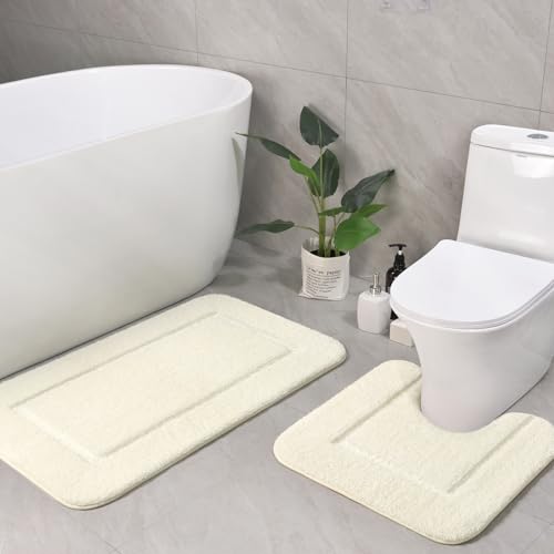Bathroom Rug Set 2 Piece