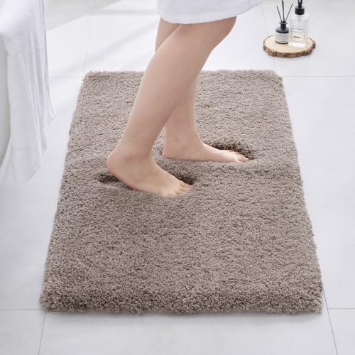 Fluffy Absorbent Bathroom Rug