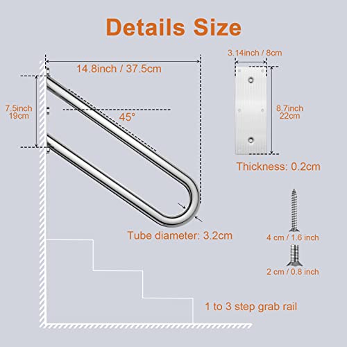 Assist Hand Rail for Steps