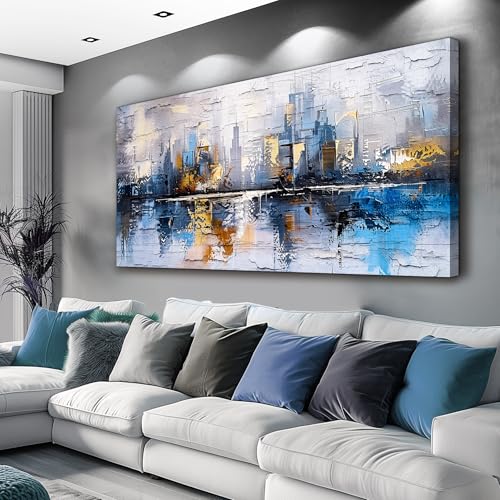 Canvas Wall Art Painting For Living Room Wall Decor White Flowers Picture Wall Decoration Artwork For Dining Room Bedroom Bathroom Kitchen Room Wall Print Painting For Home Decor 20x40 In