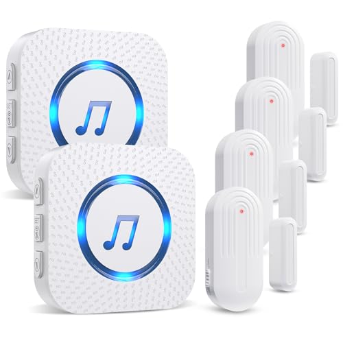 Door Chime Wireless Door Chimes When Door Open Entry for Business