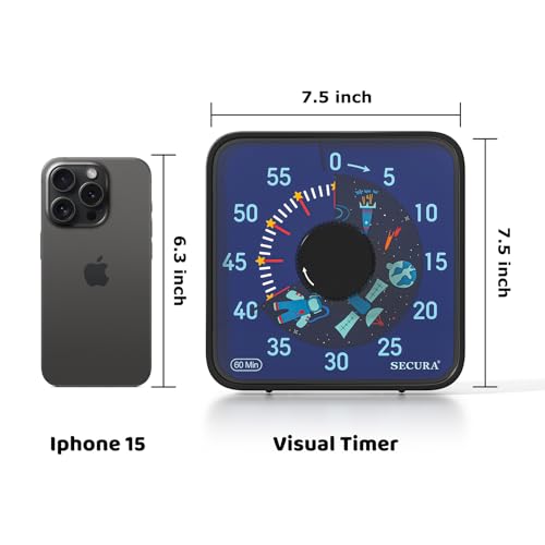 7.5 Inch Animal Pattern Visual Timer