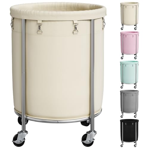 Laundry Basket with Wheels