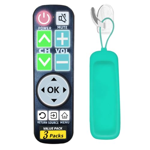 Backlit Big Button TV Remote Replacement