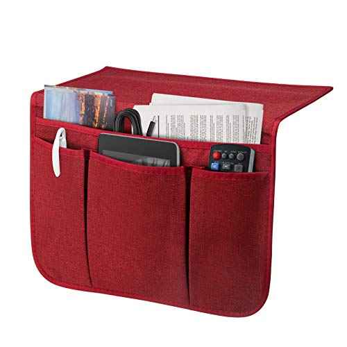 Bedside Caddy Remote Control Holder Storage Organizer