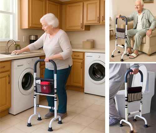 Stand Assist Aid for Elderly; Help Seniors Getting Up from Lower Seats; Mobility Aids for Short Indoor Movements； Bear 350Lbs