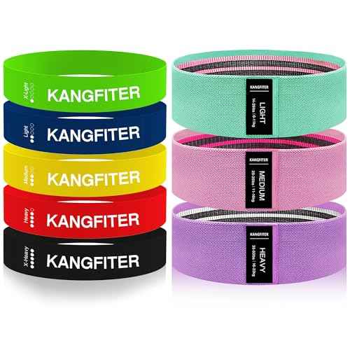 Non Slip Fabric Resistance Bands for Working Out 3 Levels