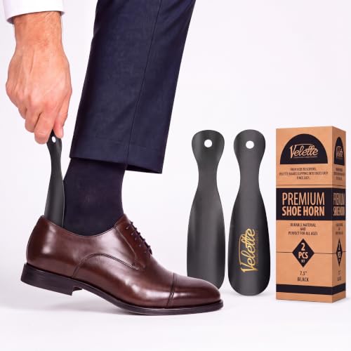 Metal Shoe Horn Long Handle for Seniors