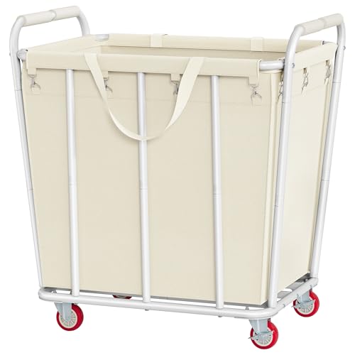 Large Laundry Cart with Wheels