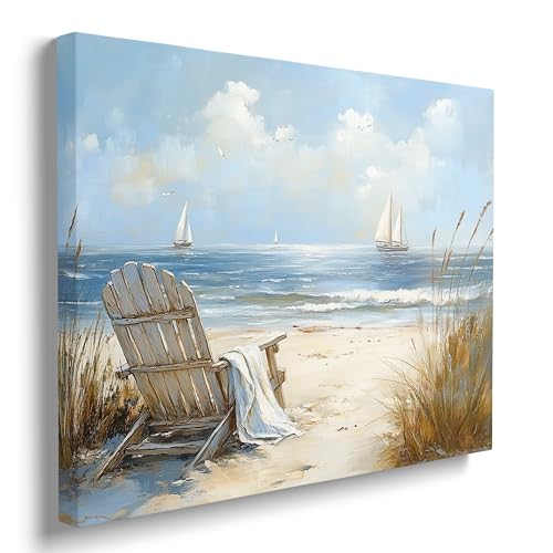 Framed Flower Landscape Canvas Wall Art Ready to Hang