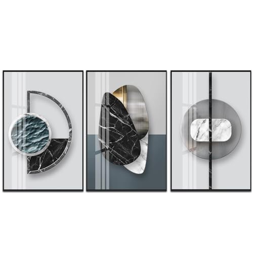Home Living Room Wall Art Modern Home Bedroom Office Bathroom Wall 3D Abstract Painting
