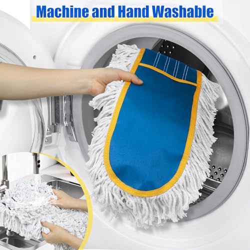 36" Commercial Dust Mop for Floor Cleaning with Replacement Mop Pads
