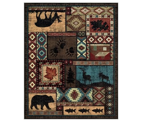 Rustic Cabin Area Rug