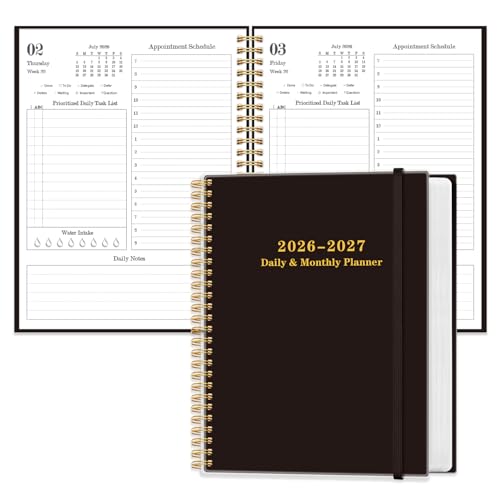 B5 Daily & Monthly Planner