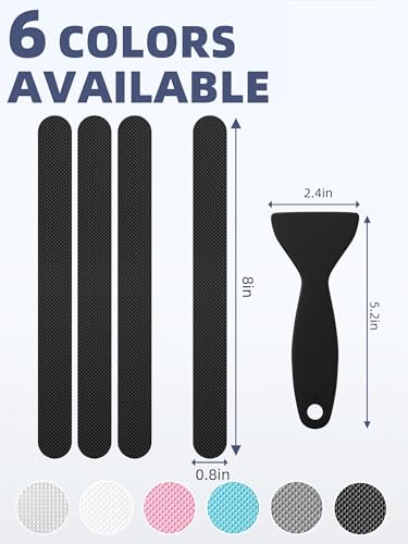 Strip Non Slip Bathtub Stickers with Scraper