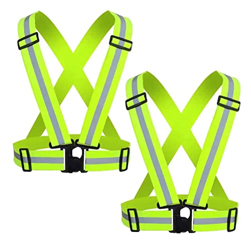 Reflective Safety Vest 2pcs