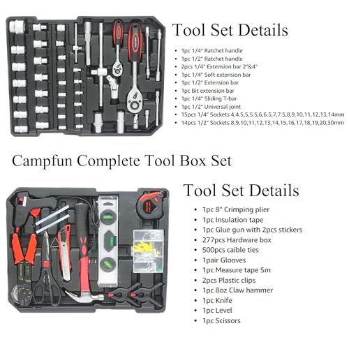 899piece Hand Tool Set