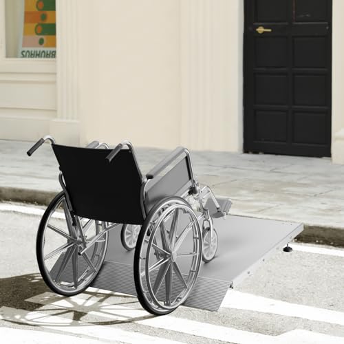 Aluminum Adjustable Threshold Ramp for Wheelchairs