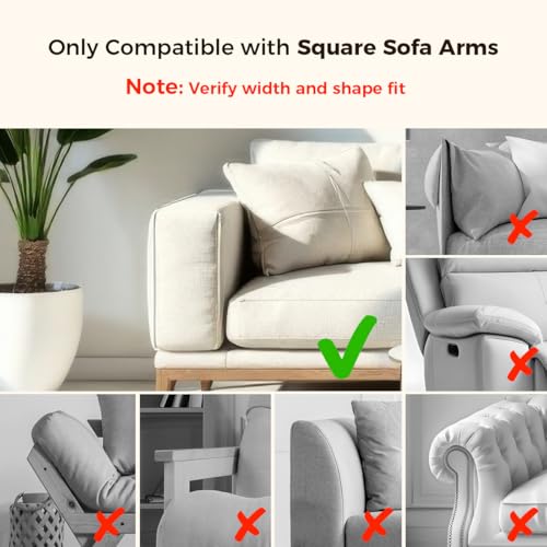 Sofa Arm Table for Wide Armrest