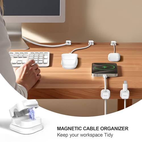 Magnetic Cable Clip Organizer Cord Holder