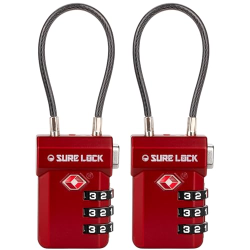 3 Digit TSA Approved Luggage Locks