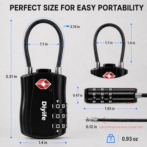 TSA Luggage Locks