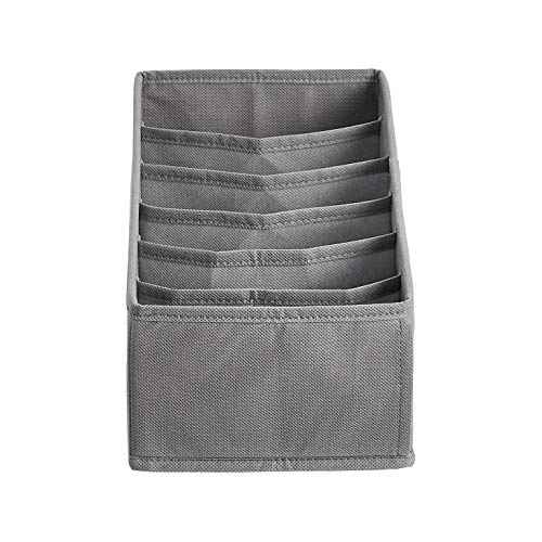 Grey Dresser Drawer Storage Organizer for Undergarments