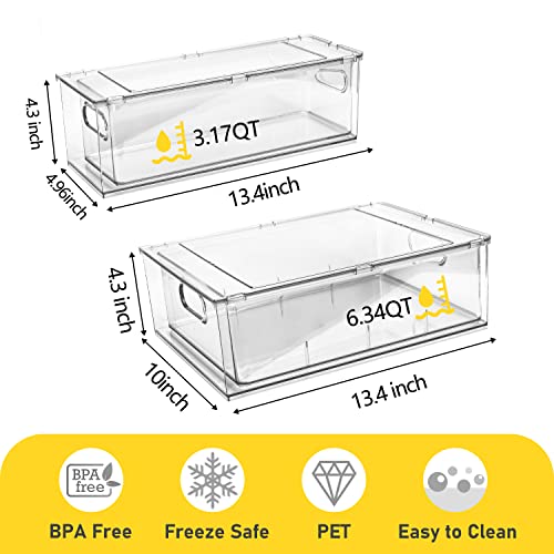 Fridge Drawer Organization Bins