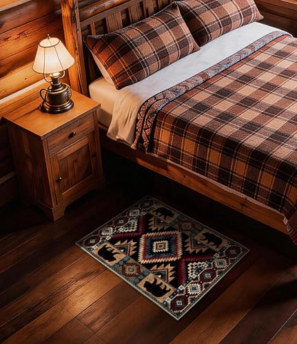 Rustic Cabin Area Rug